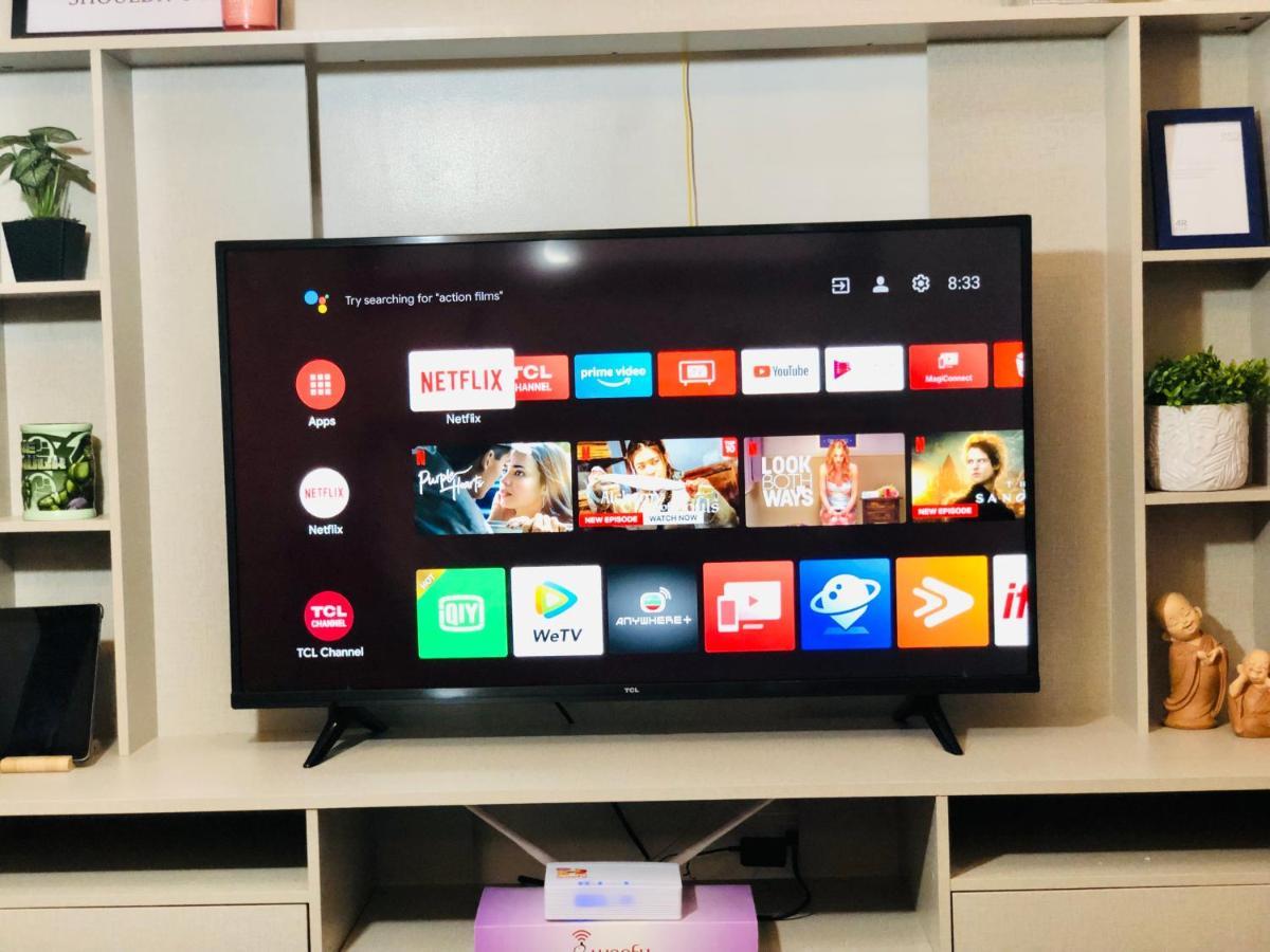 Air Residence 1Br With Balcony Free Netflix And Disney Plus Manila Luaran gambar